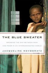 the blue sweater by jacqueline novogratz